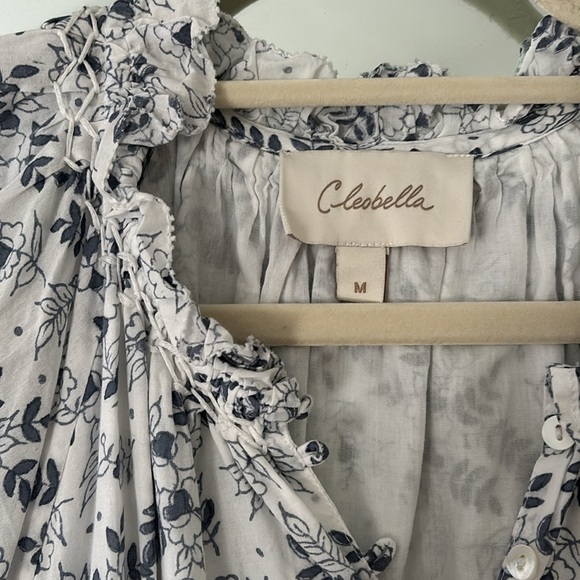 Cleobella Nevah Mini Dress in Killarney Print - Picture 4 of 5